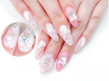 ネイルコレクション ピンク(Nail Collection Pink)/スカルプアート放題★ガーリー