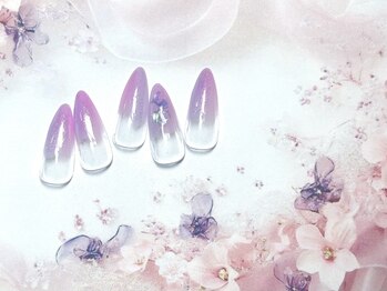 シエル ネイルズ(CIEL NAILS)/ 5月 ハンド 定額シンプル3
