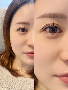 ホームフクオカ(HOME FUKUOKA)の写真/トリートメントにこだわりあり!
中顔面短縮◎上下まつげパーマ