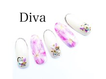 ネイルサロンディーバ 塚口店(Diva)/フラワーネイル