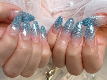 ラメグラデーション