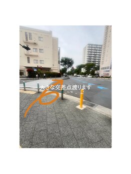 ヨサパーク ミリナ(YOSAPARK Mirina)/大きな交差点もまっすぐ