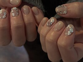 【Karin.m】ホログラムベージュ