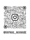 Instagram：＠RAYNAIL_AKANABE
