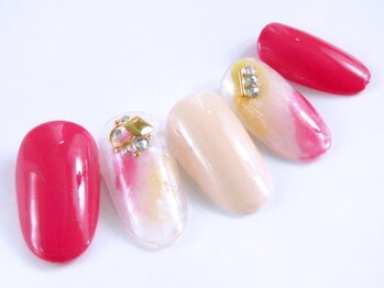 アンジュ(Ange)/月替わりデザイン！定額ジェル☆