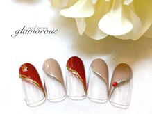 ネイルグラマラス 西新井店/《パラジェル》フレンチ定額f2