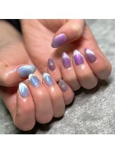 アグア 高円寺(Agua.)/春マグネットネイル