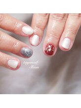 たゆ ネイル(たゆnail)/ワンポイントクリスマスネイル