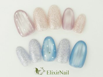 エリクサーネイル 西武新宿(Elixir Nail)/定額a シンプル/クーポン使用