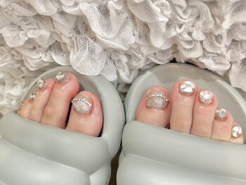エムワイユーネイル(myu.nail)/キラキラフット.。