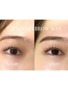 アイブロウメニューがあるサロン