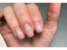 オーラリー ネイル アート メゾン(ORRERY nail art maison)/ハンド / ラインボーダー