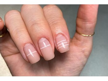 オーラリー ネイル アート メゾン(ORRERY nail art maison)/ハンド / ラインボーダー