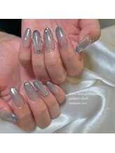 ネイルサロンアンドスクール リプレンダ(REPLENDA)/マーメイドネイル