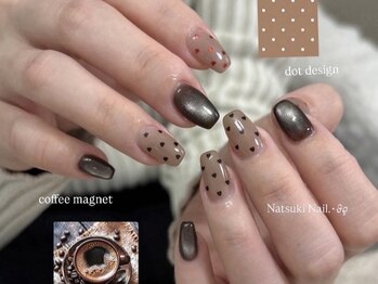 ドット柄ネイル【092】