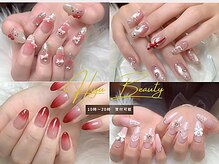 ヒユビューティ(Hiyu Beauty)の雰囲気(長さだし×パラジェルで極上の仕上がり。大人上品なチップネイル)