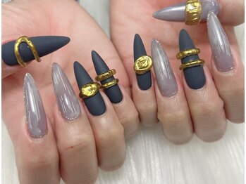 ロングギャルネイル♪