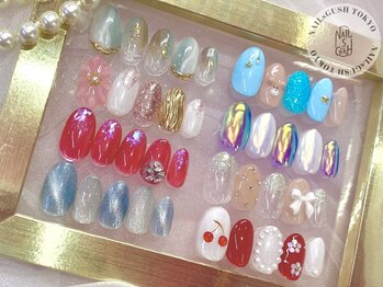 ネイルズガッシュ 川崎店(NAILsGUSH)の写真/【定額ベーシックコース¥7700】30パターン以上からデザインを選べます♪川崎駅から徒歩2分で通いやすい★