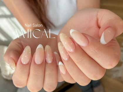 ネイルサロンアミカル【AMICAL】三国ヶ丘店〈フィルイン/マグネット/アート〉の写真