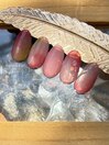 桃ネイル