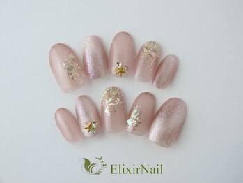 エリクサーネイル 西武新宿(Elixir Nail)/定額a  シンプル/クーポン使用
