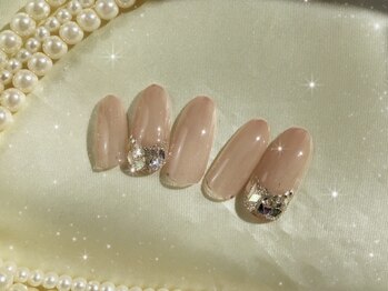 ウィズ フェリーク/控えめ逆ガラスフレンチ