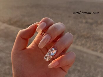 ソウ 難波店 nail salon Sou/キラキラnail