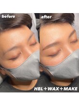 サン ヘアーアンドメイク(Sa N.HAIR&MAKE)/HBL＋WAX＋MAKE