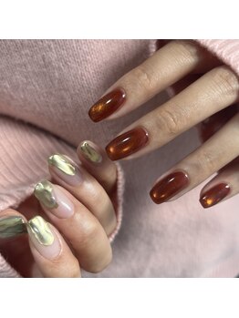 エクリプス(ECLIPSE)/秋のマグ&インクネイル