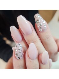 春ネイル【ストーン追加】