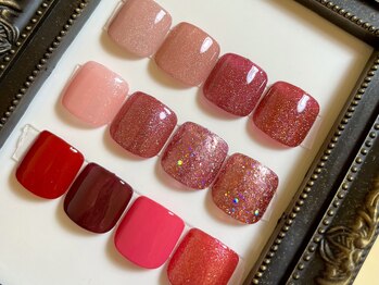 ココイロ(COCOIRO)/【フット】おすすめ赤系カラー