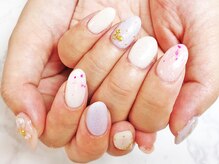 ライトウェーブ 長野駅前店/クラッシュシェルネイル