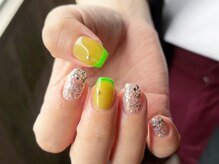 アイネイルズ 梅田店(I nails)/個性派デザインラメ¥9700