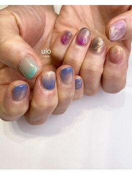 ウロネイルズ(ulo nails)/透明感グラデーション