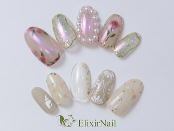 エリクサーネイル 池袋(Elixir Nail)の写真/定額¥5280から施術可能☆リーズナブルな価格設定が人気の理由！あなただけの綺麗な指先になれるサロン♪
