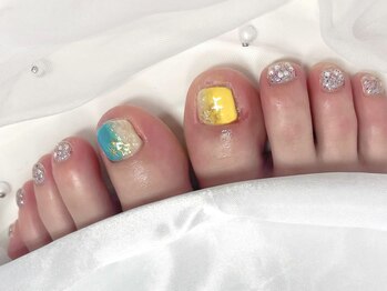 ネイルネージュ 錦糸町(Nail Neige)/フット/こだわり定額アート