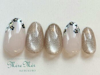 パラジェル認定サロン メールメール 池袋店(MereMer)/ホロ花デザイン