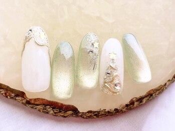 ネイルサロンフォーユー(for u)/クリスマスネイル¥7980