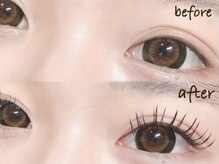 エミーアイラッシュ 大通店(Emii Eyelash)/フラットラッシュ160本/Ｄカール