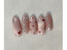 フォフォネイル 自由が丘(Fofo nail)/【マグ×ハート バレンタイン】