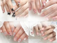 トータルビューティ ノイド(Noid)の雰囲気（パラジェル/ワンカラーからオフィスデザインまで幅広くご用意♪）