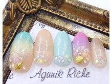 アグニークリッシェ(Agunik Riche)/【砂浜ネイル】