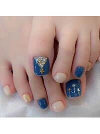 クリスマスFootネイル