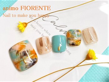 アニモ フィオレンテ せんげん台西口店(animo FIORENTE)/【定額フットネイル】¥8500