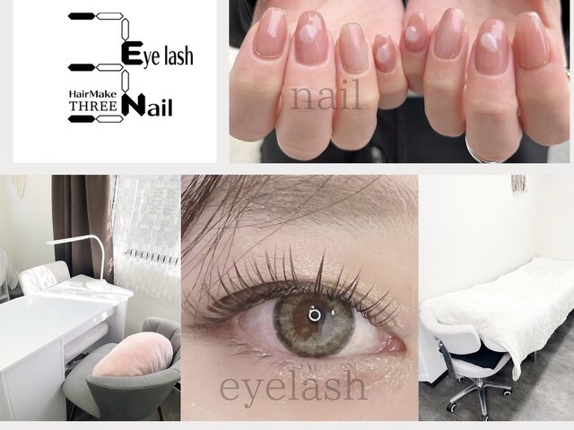 Hair Make 3 eye lash & nail