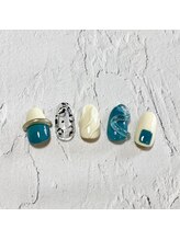 フレイムス アイラッシュ アンド ネイル(FRAMES)/うねうねニュアンス♪