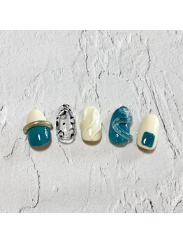 フレイムス アイラッシュ アンド ネイル(FRAMES)/うねうねニュアンス♪