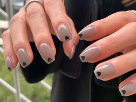 ハートホロネイル