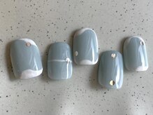 アイネイルズ 池袋店(I-nails)/ブルーホロネイル