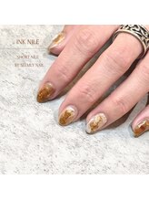 シームリーネイル(Seemly Nail)/冬のインクネイル
